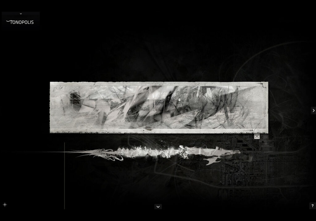 Jacek Doroszenko - Tonopolis, interactive installation 01