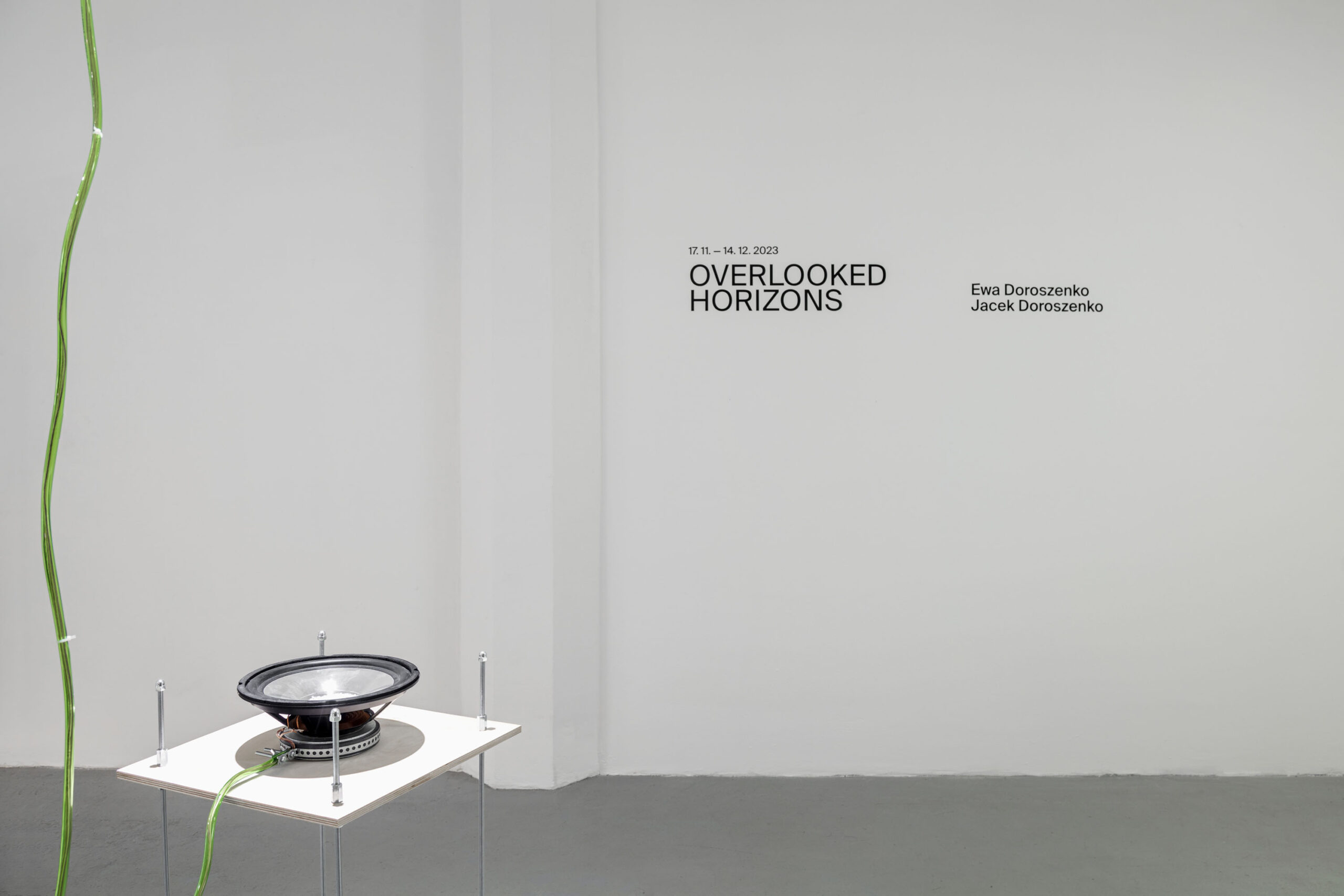 Overlooked Horizons – exhibition | Pragovka Gallery, Prague, 2023 - exhibition view 2