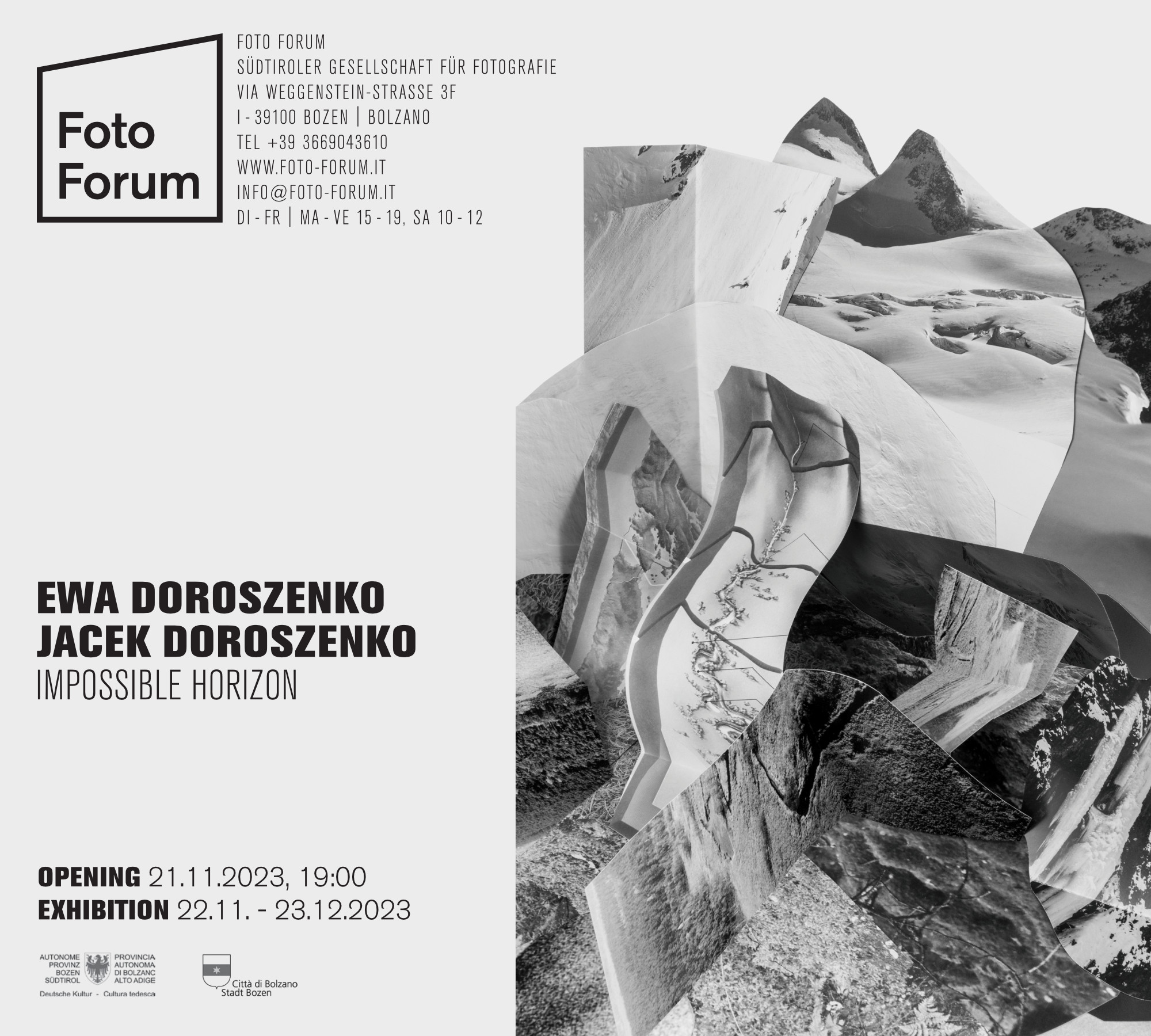 Jacek and Ewa Doroszenko - Foto Forum, Bolzano Italy