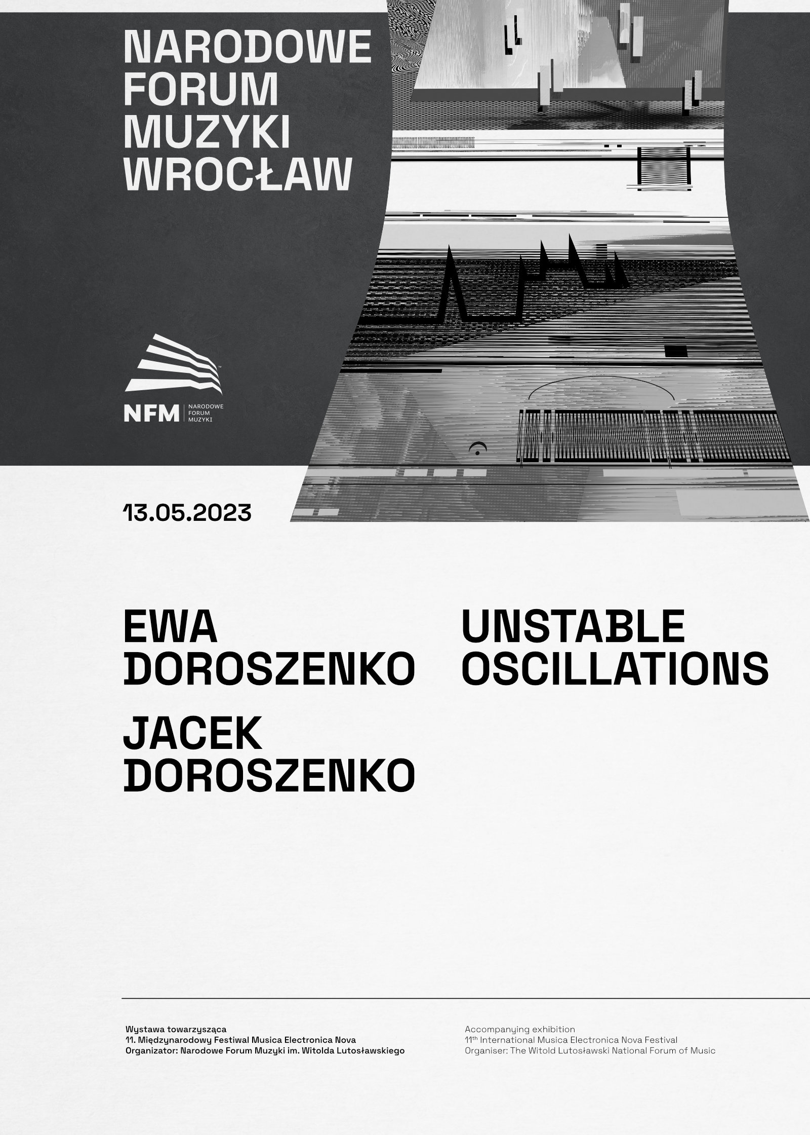 Ewa i Jacek Doroszenko, Unstable Oscillations, Narodowe Forum Muzyki, Musica Electronica Nova, Wrocław, 2023