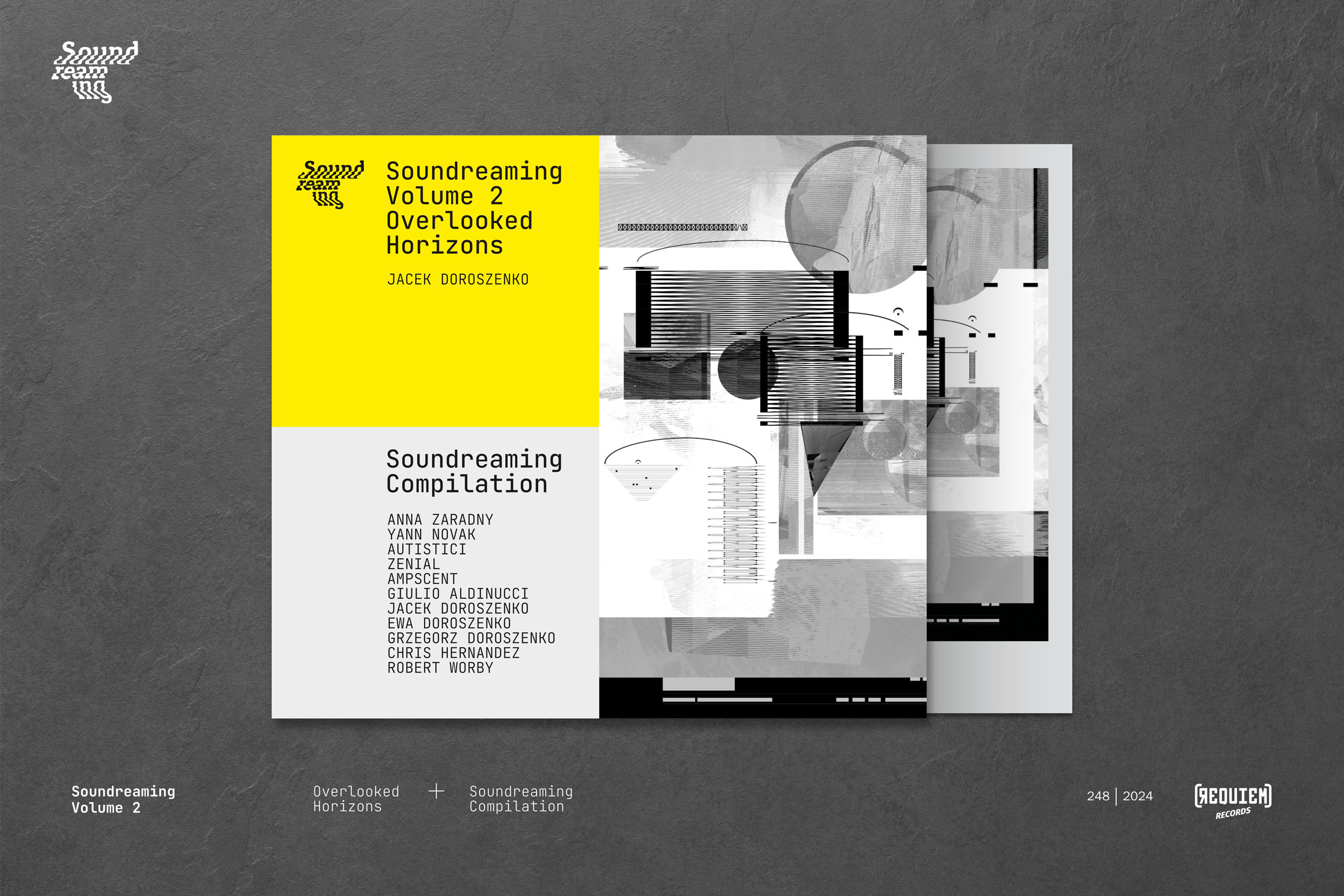 Jacek Doroszenko – Soundreaming Volume 2 – okładka albumu, Requiem Records, 2024
