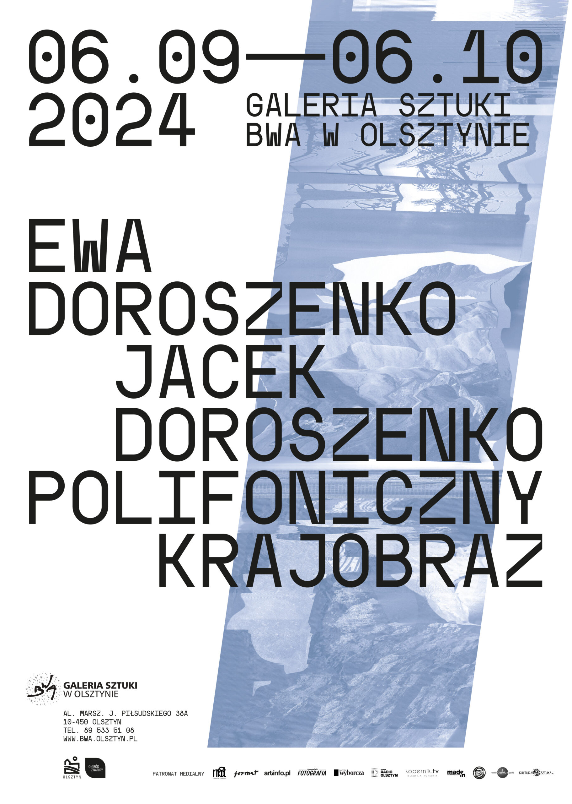 Ewa Doroszenko Jacek Doroszenko - Polifoniczny krajobraz, BWA Olsztyn, 2024