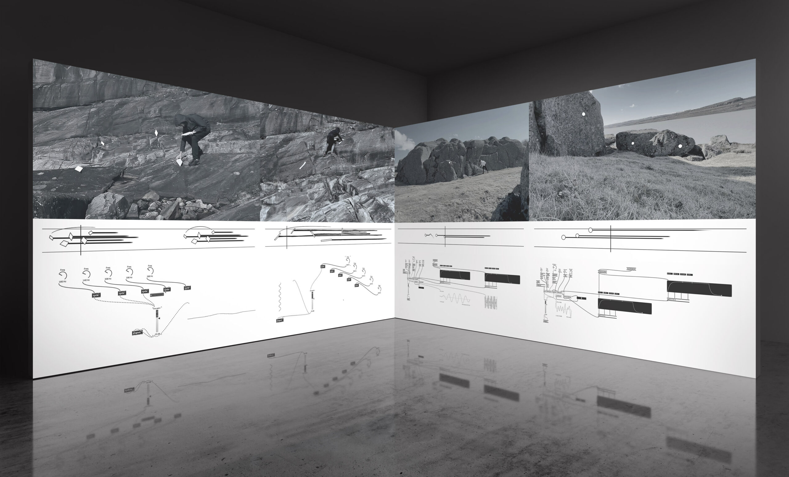 Jacek Doroszenko – Wideo-partytura krajobrazowa. Wyspa | Landscape Video Score. Island – video, 2025